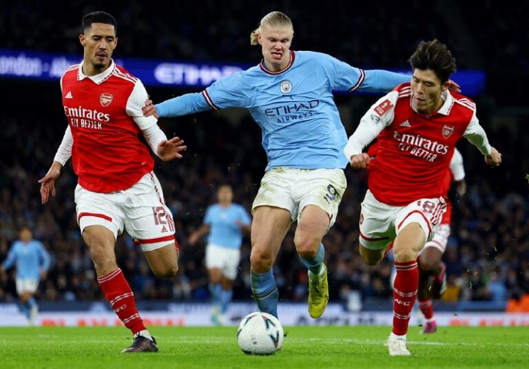 Gabriel: ‘Mọi thứ đang ủng hộ Man City’.